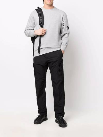 C.P. Company zip sleeve pocket sweater outlook