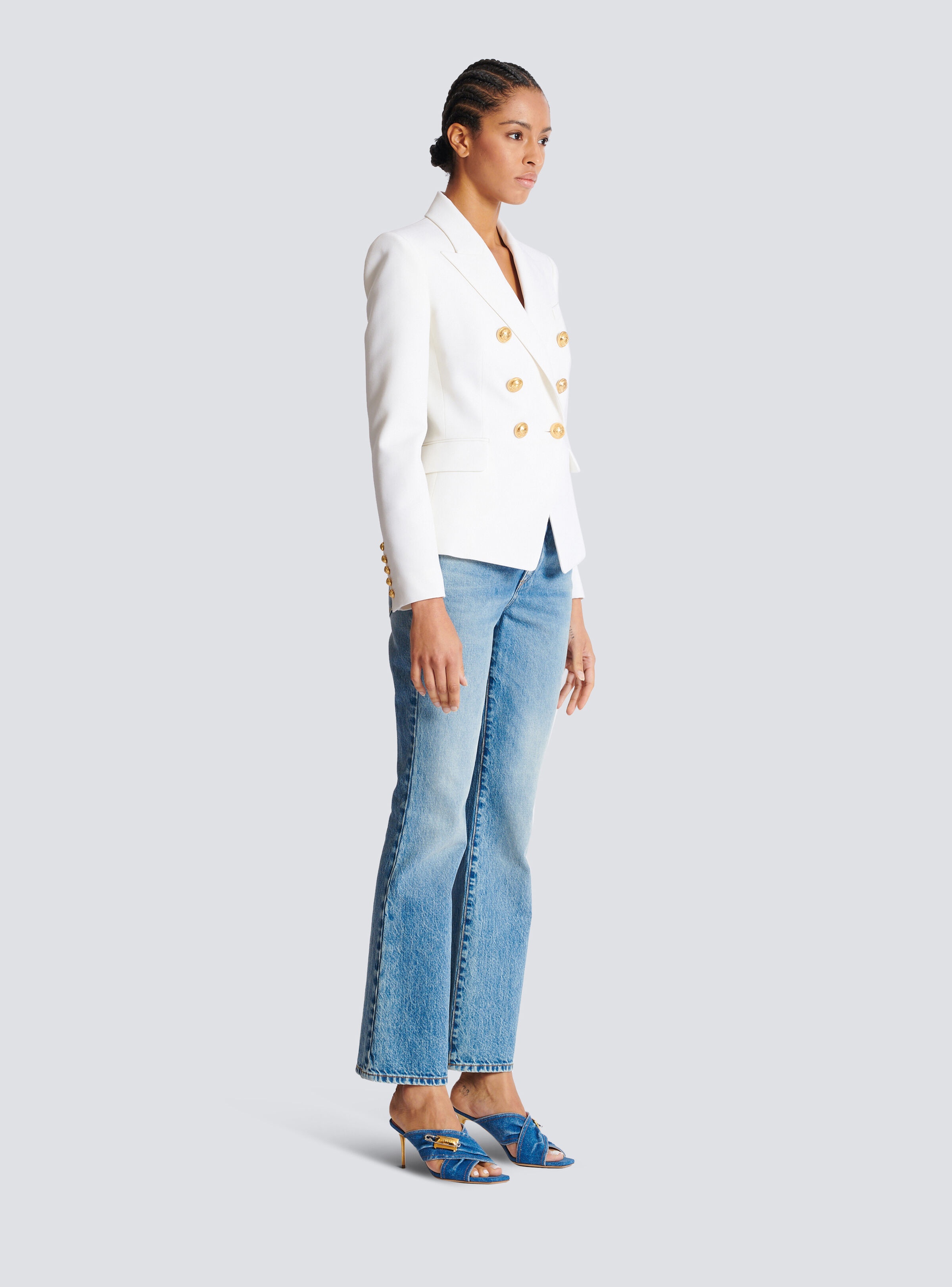 Grain de poudre 6-button jacket - 3