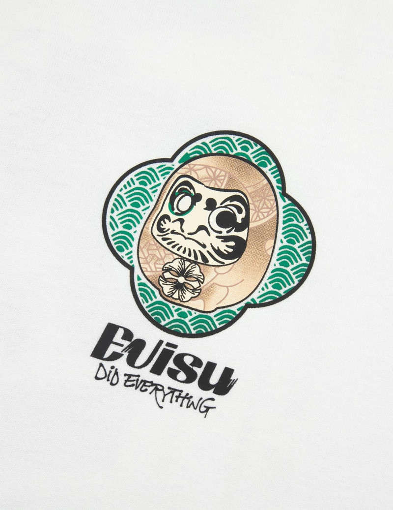 RETRO HANAFUDA MULTI LOGO PRINT  REGULAR FIT T-SHIRT 8