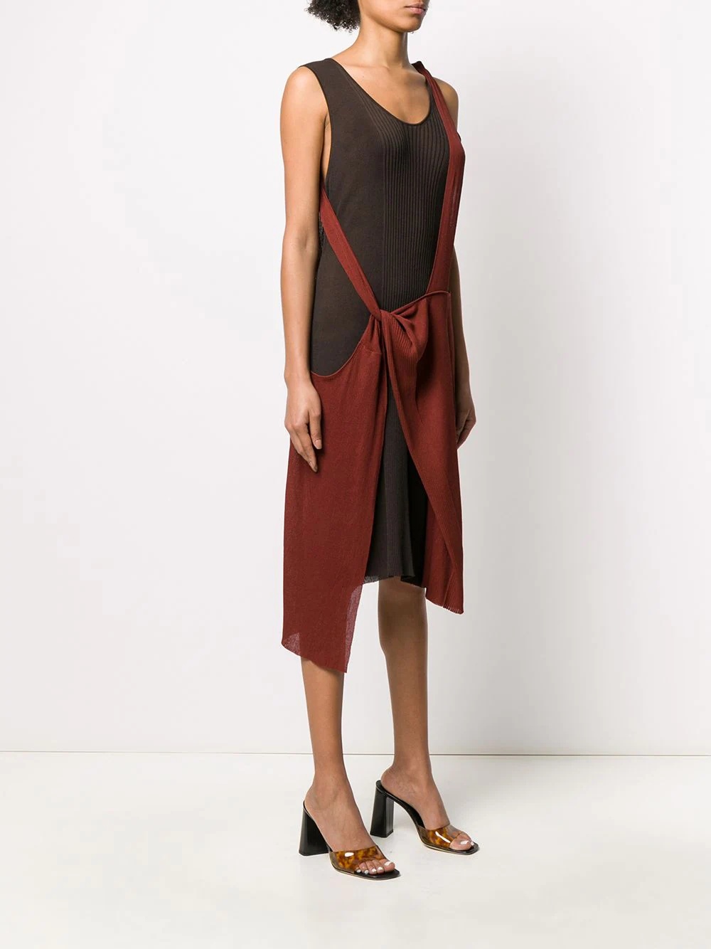 deconstructed knit dress - 3