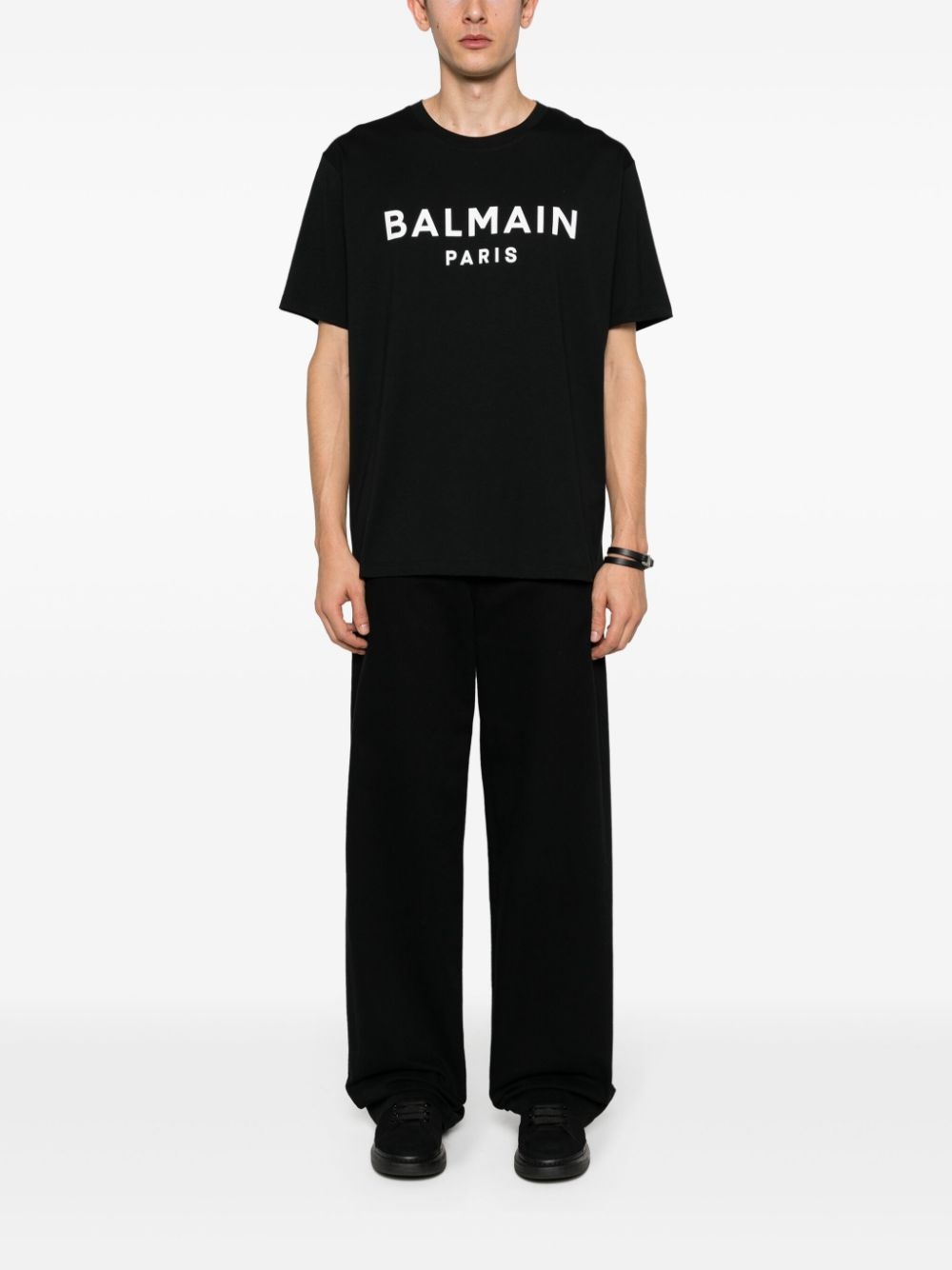 logo-print cotton T-shirt - 2