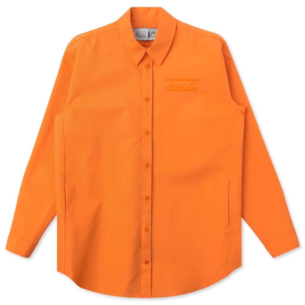 トップス Martine rose 19AW oversized bonded shirt Martine Rose MARTINE ROSE OVERSIZED BONDED SHIRT - ORGANIC