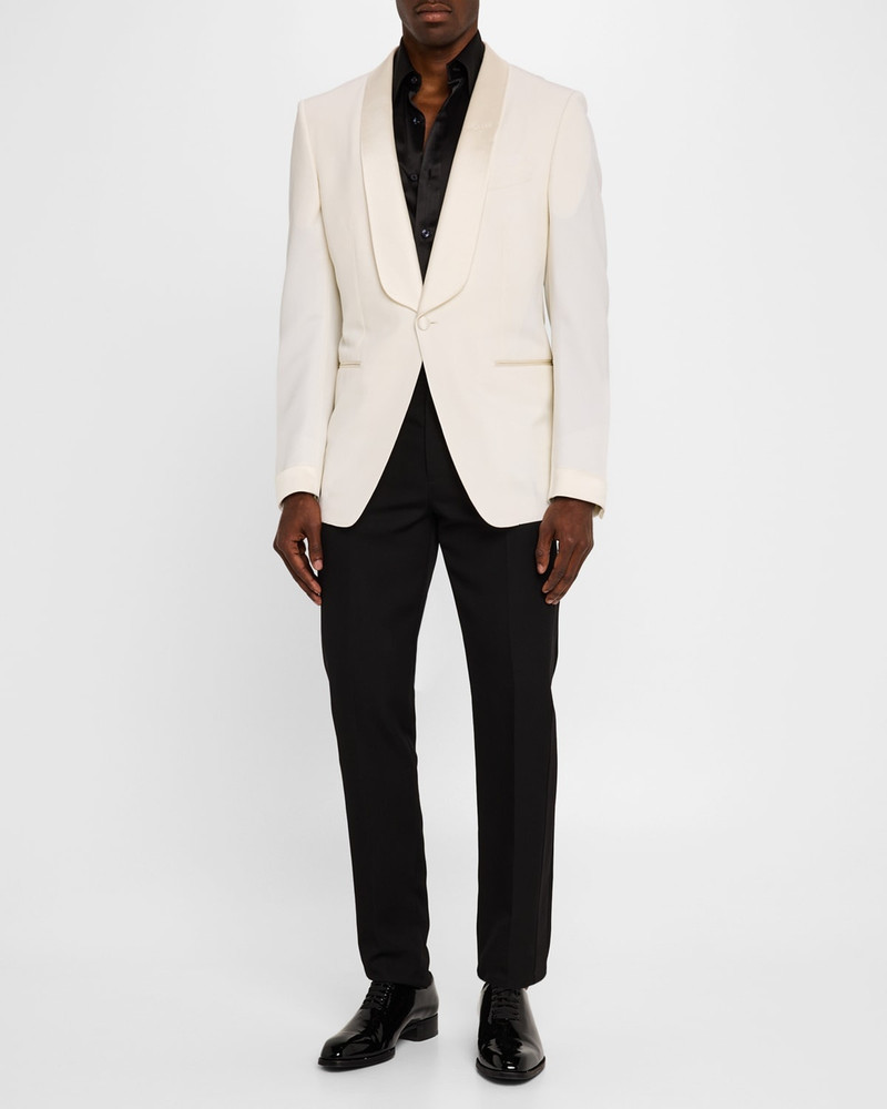 TOM FORD shawl-lapel welt-pockets jacket outlook