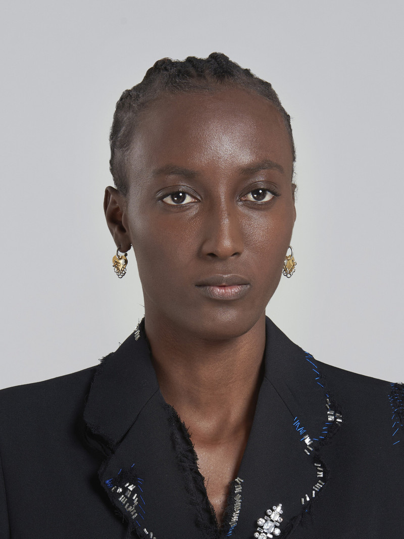 Marni RAW HEARTS TWO-TONE EARRINGS outlook