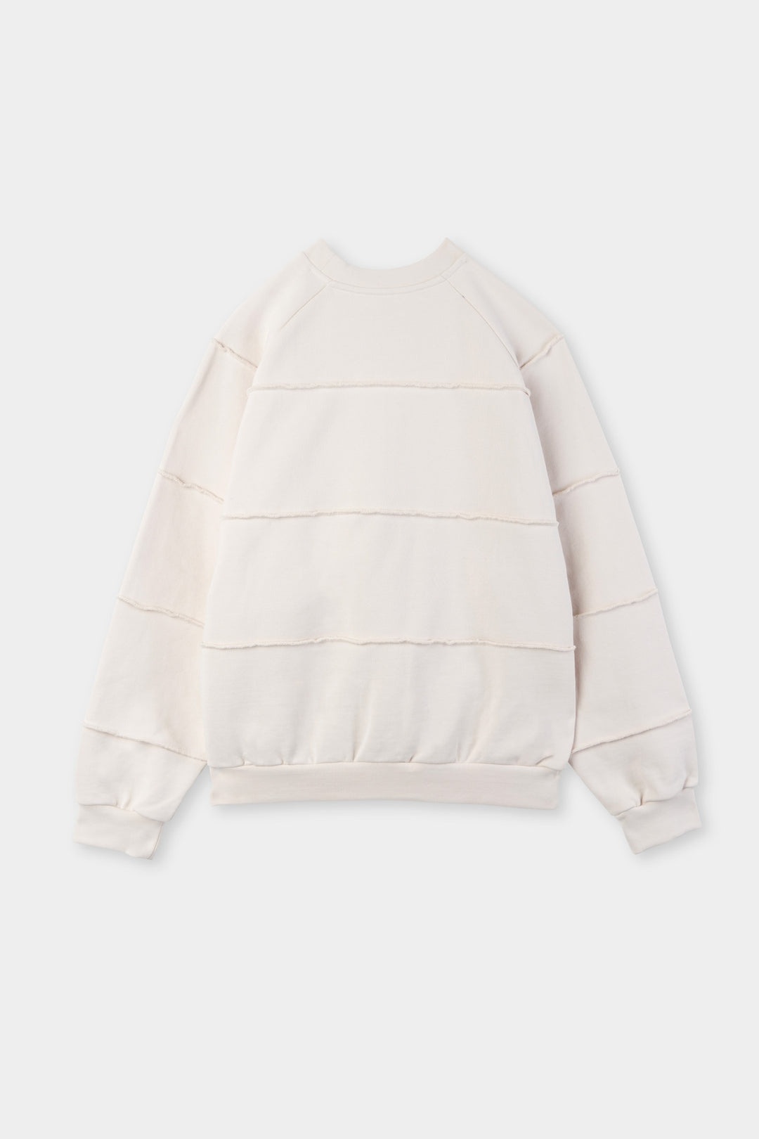 PANEL SWEATSHIRT / cream - 4