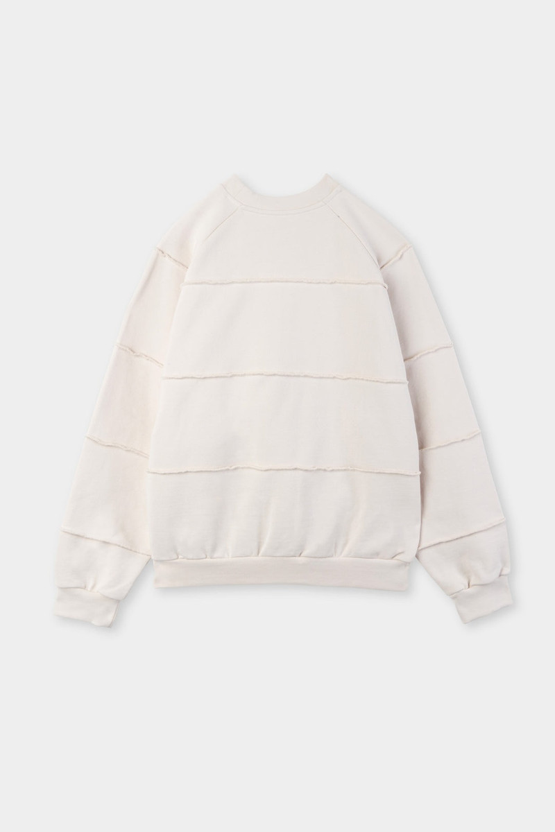 PANEL SWEATSHIRT / cream 4