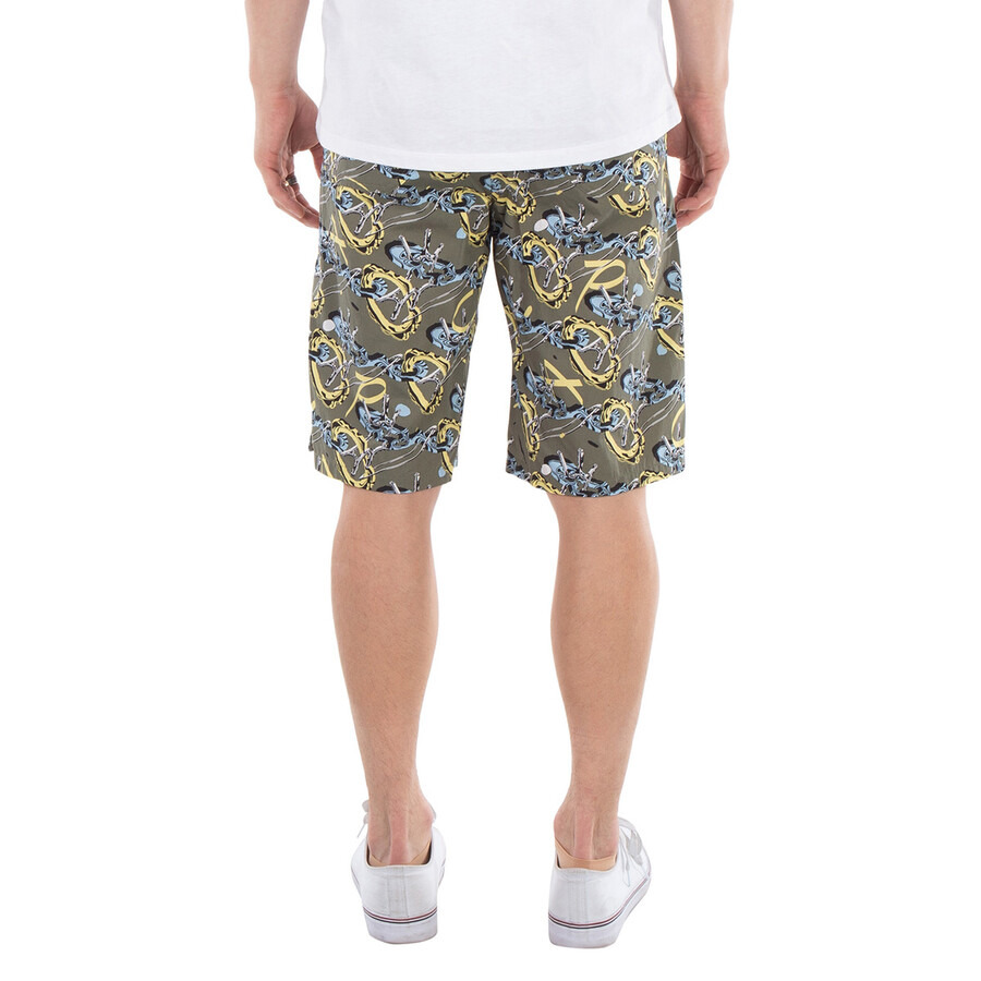 A.P.C. Graphic-Print Vince Cotton Shorts - 5