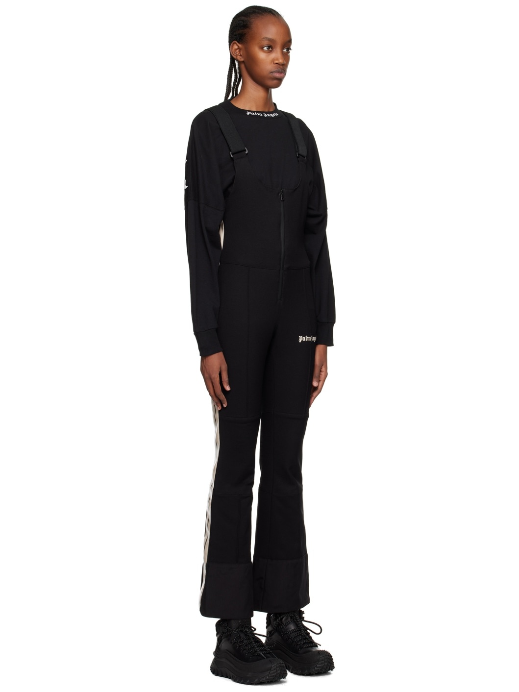 Black Track Jumpsuit - 2