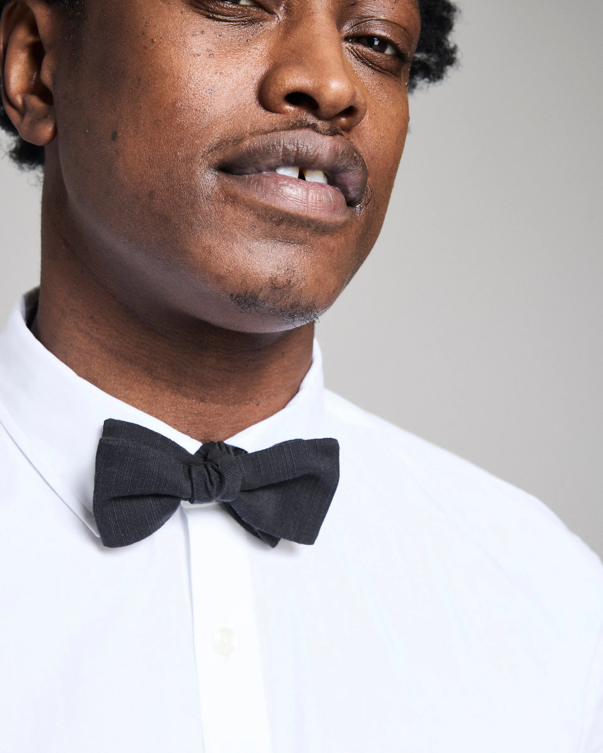 Silk Slub Bow Tie - 1