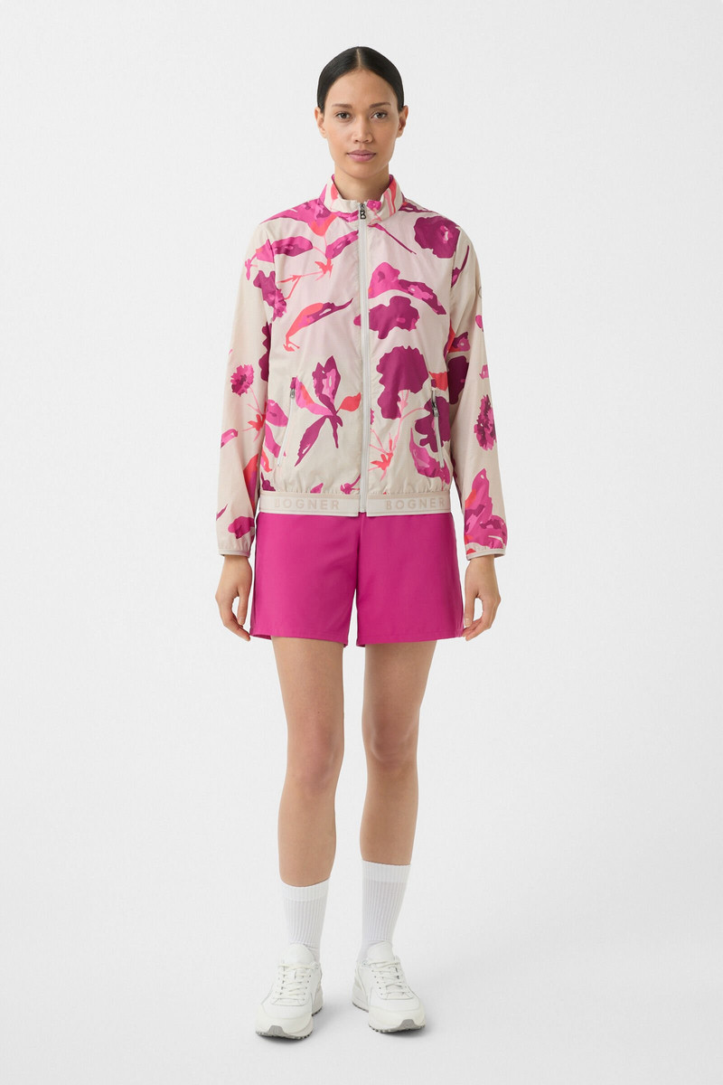 BOGNER Sofie functional jacket in Beige/Pink outlook
