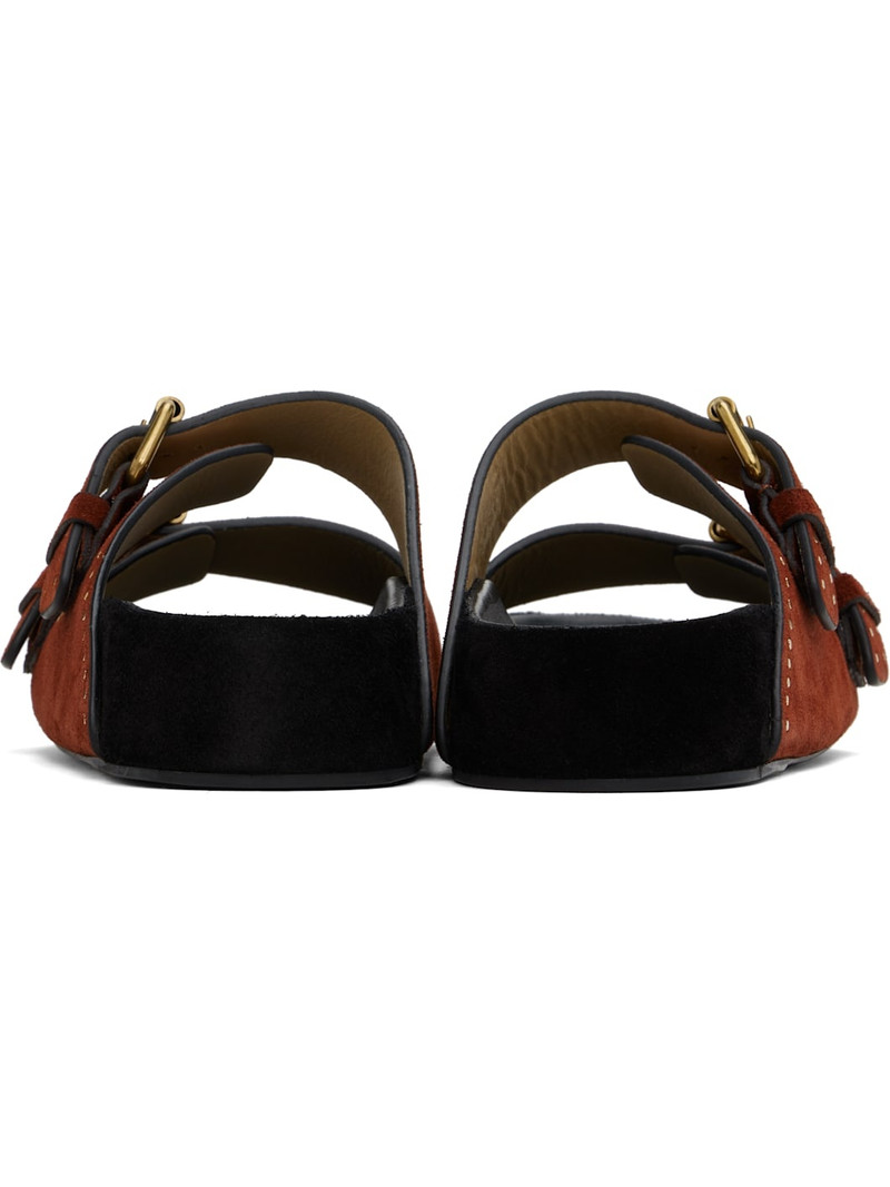 Burgundy Lennyo Sandals 2