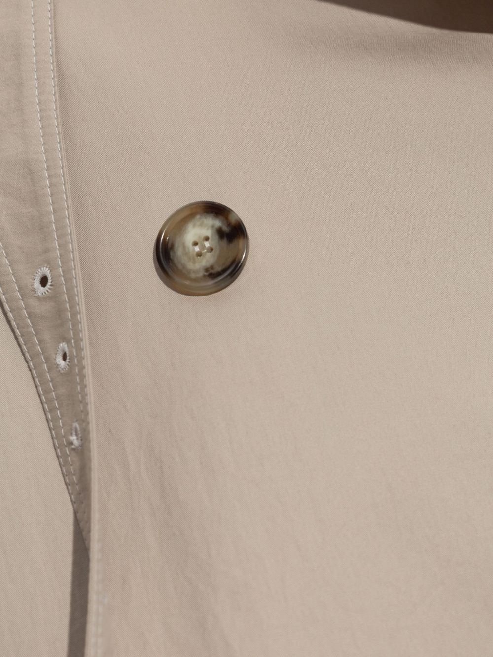 cropped trench jacket - 5