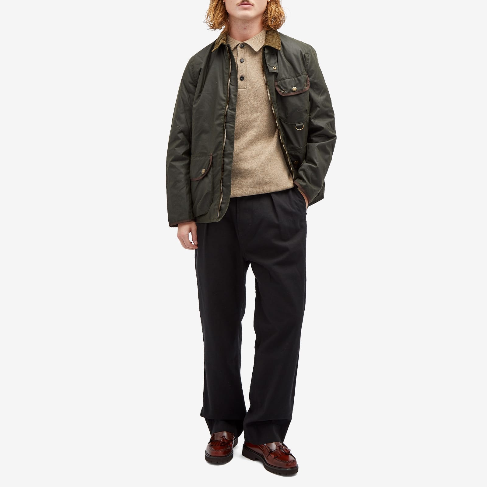 Barbour Angler Wax Jacket - 4