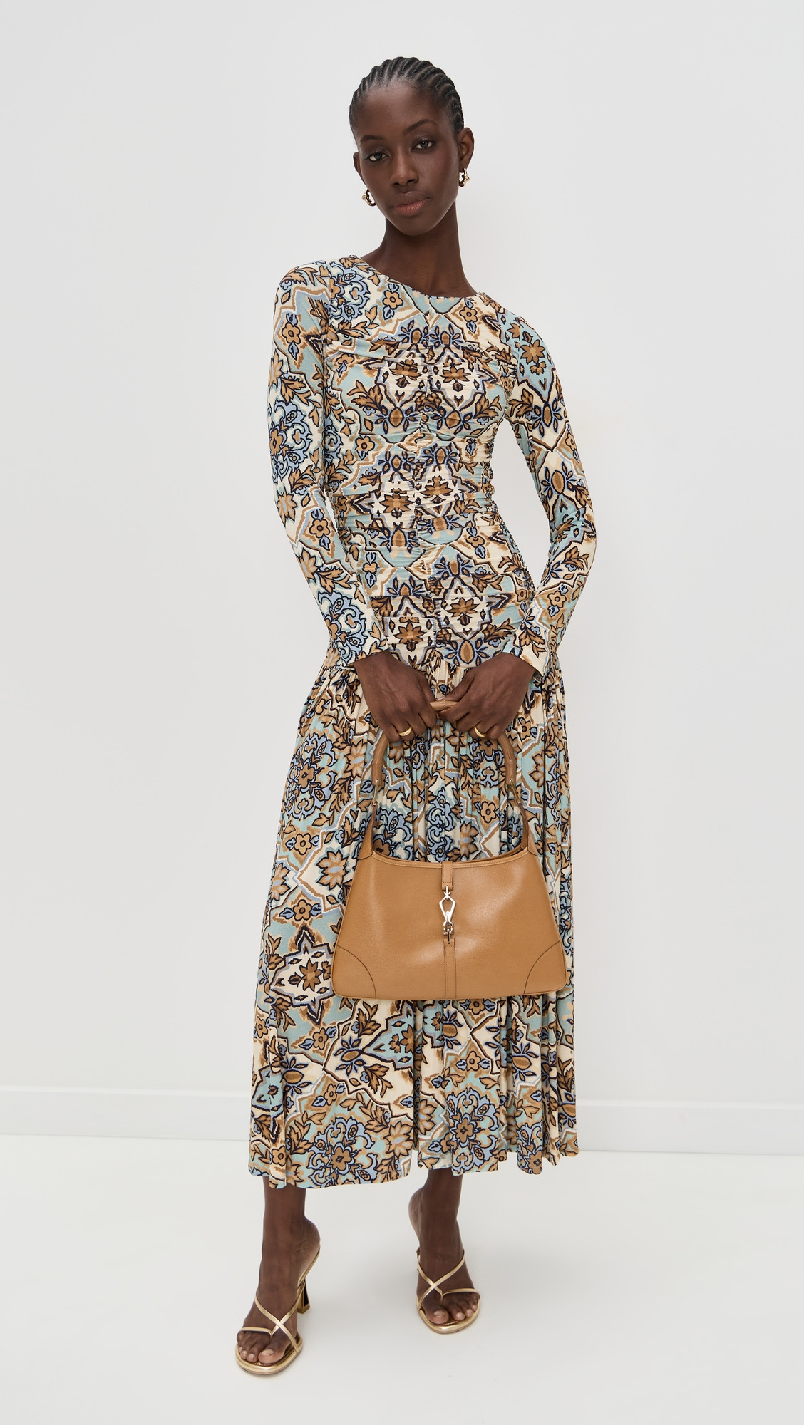 Long Sleeve Maxi Dress - 4
