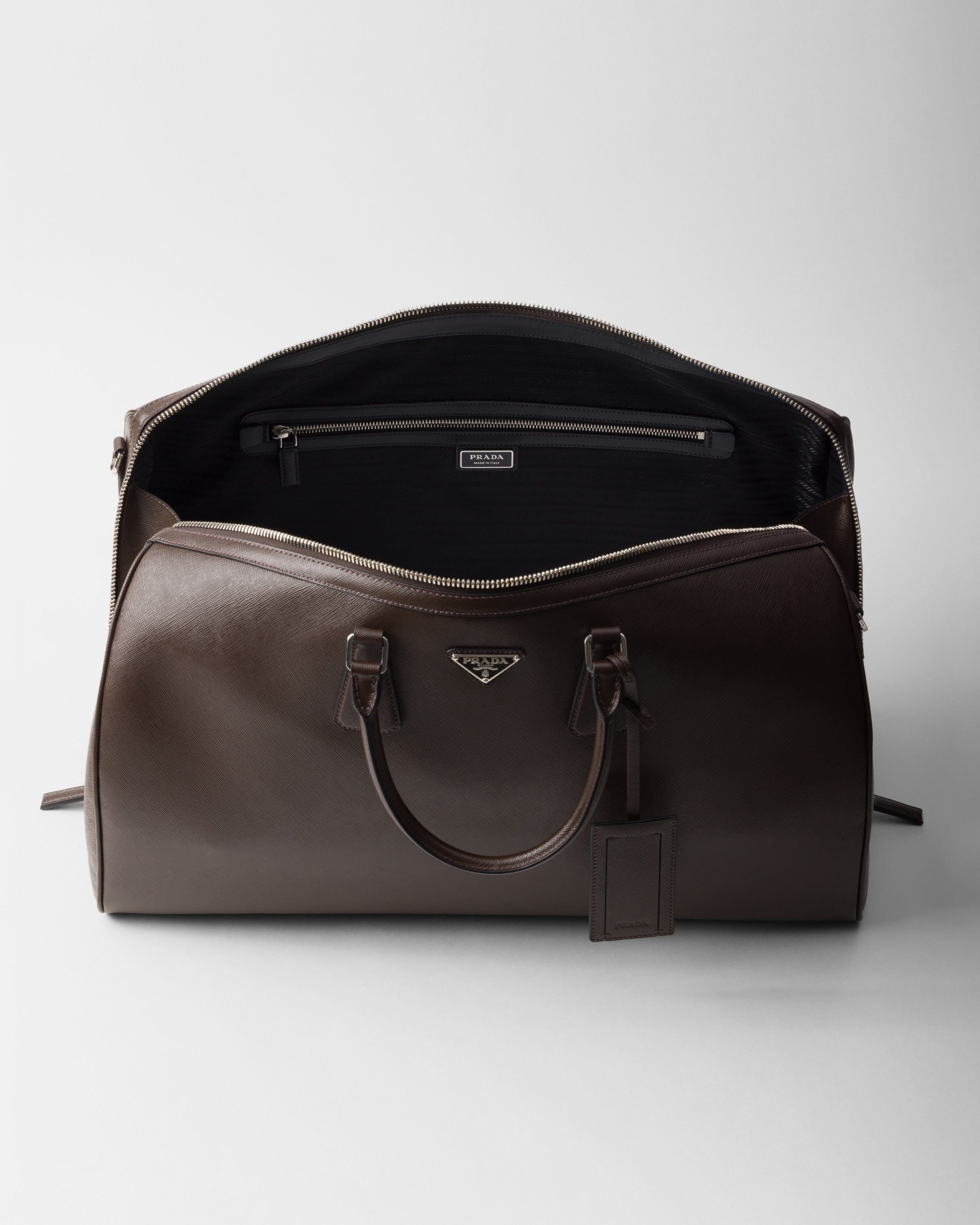 Saffiano Leather Travel Bag - 4