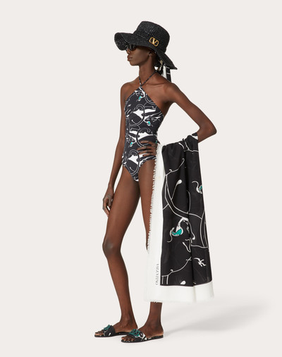 Valentino PANTHER LYCRA SWIMSUIT outlook