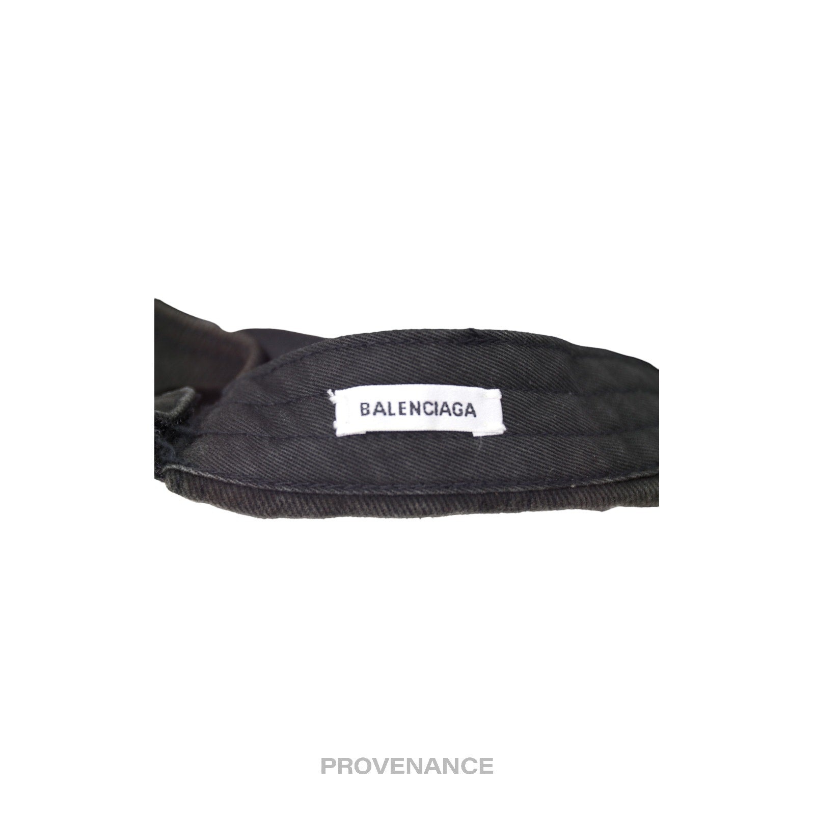Balenciaga WFP World Food Programme Cap - Washed Black - 12