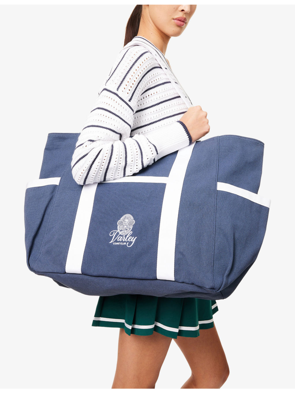 Fairhaven Large Club Cotton-Canvas Tote Bag - 2