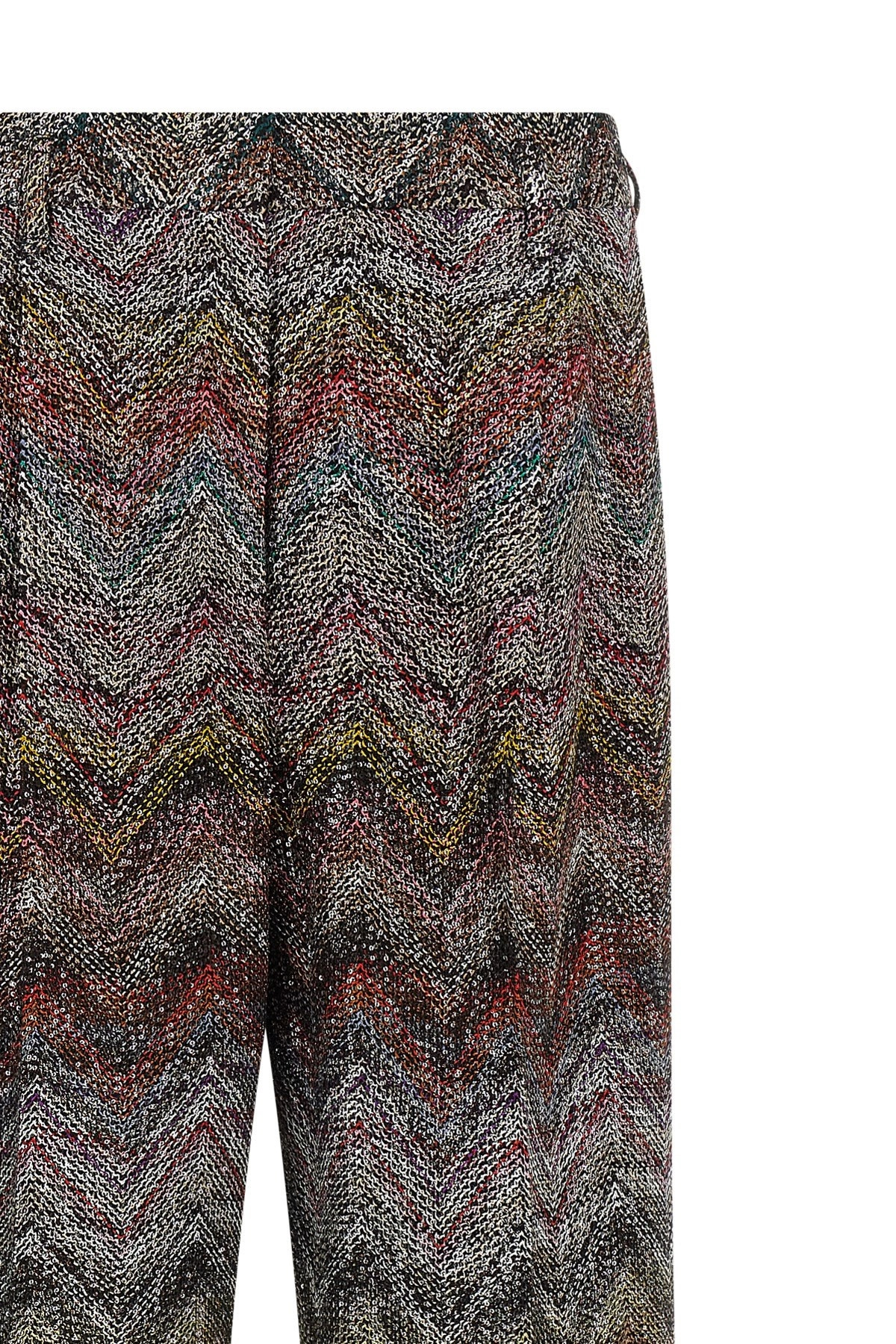 Zigzag sequin pants - 4
