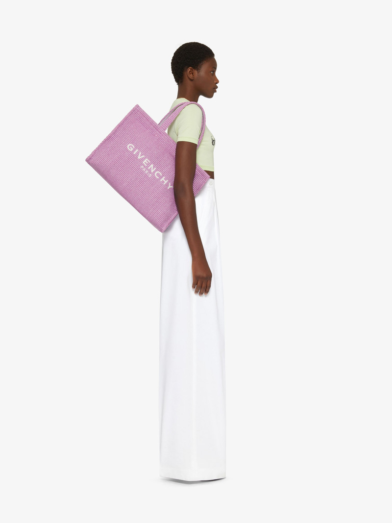 Givenchy MEDIUM G-TOTE BAG IN RAFFIA outlook