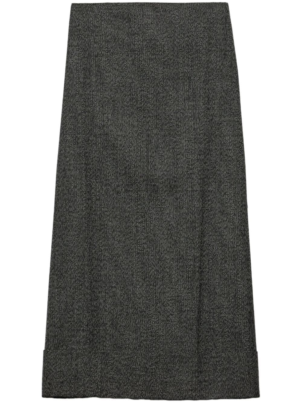 A-line maxi skirt - 1