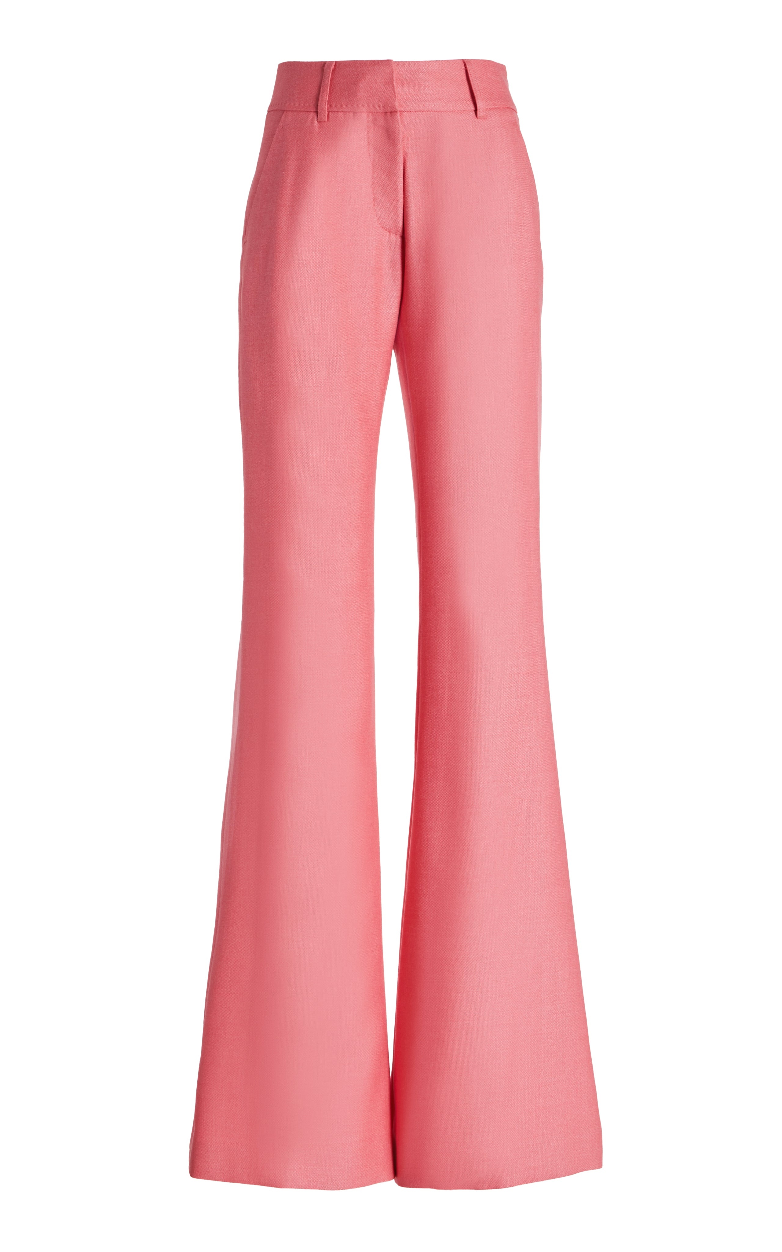 Rhein Pant in Watermelon Silk Virgin Wool - 1
