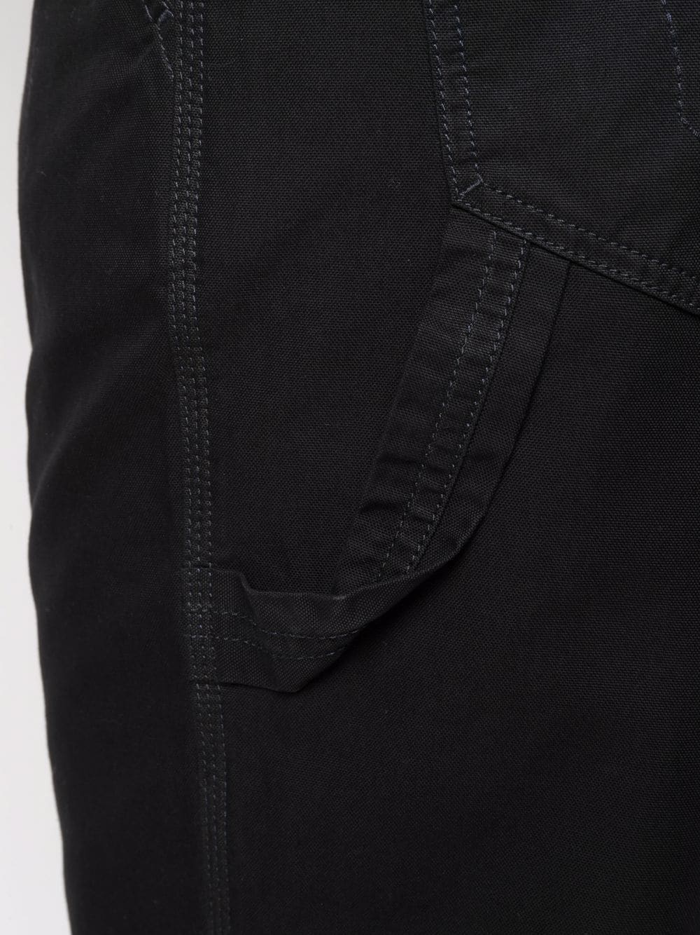 tonal-stitch worker-fit trousers - 5