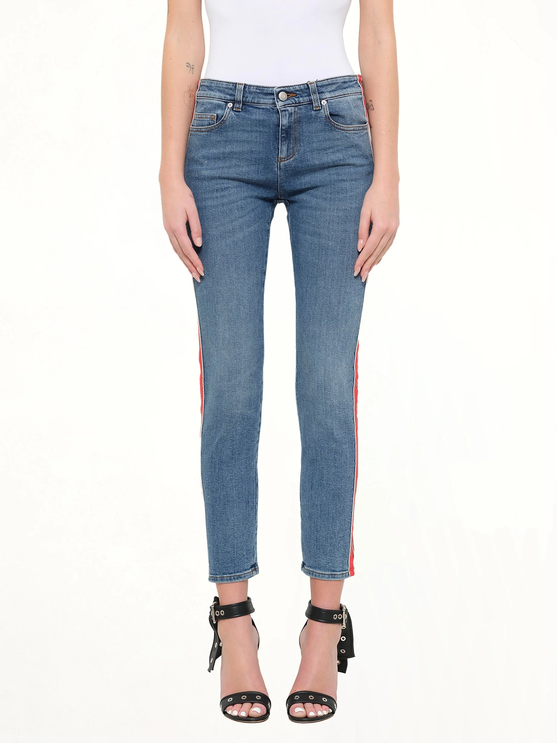 Kuroki Fit Denim Pants in Blue - 1