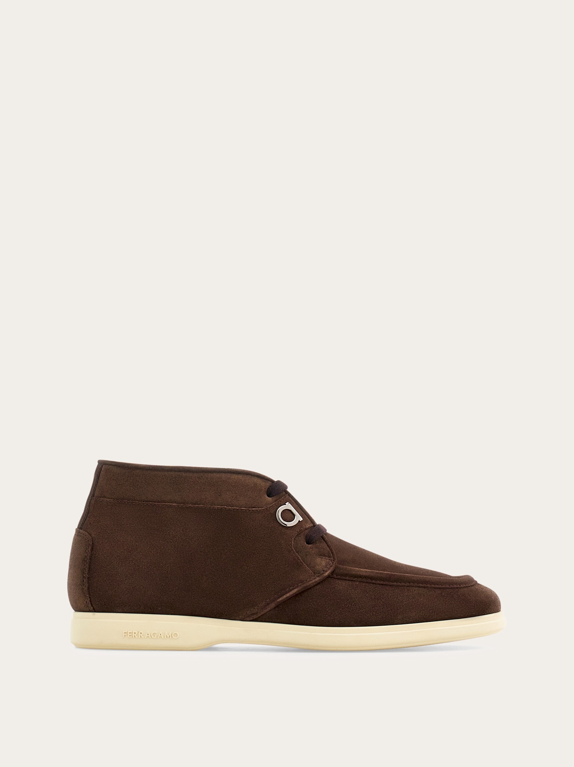 Ankle boot with Gancini ornament - 1