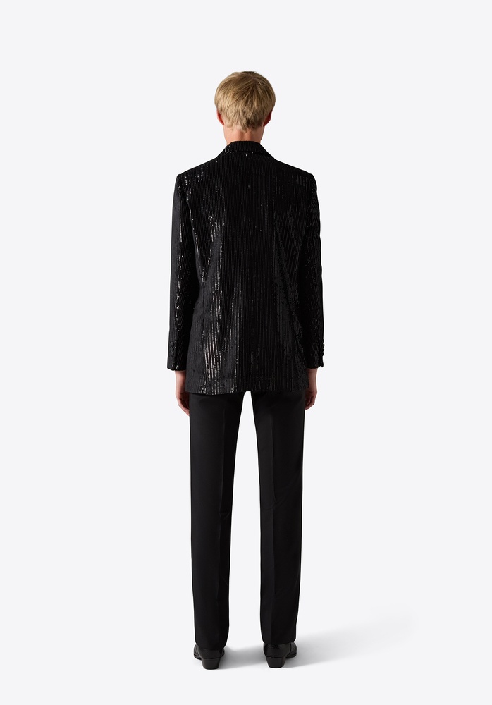 BLAZER 73 BLACK STRIPE SEQUINS - 3