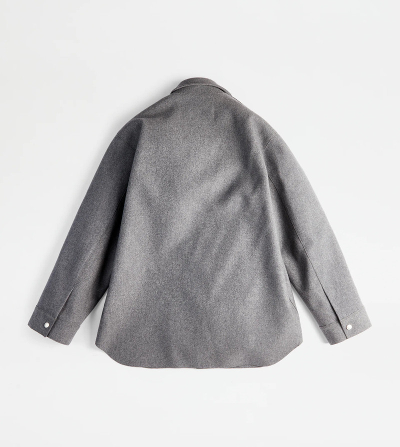 TOD'S OVER SHIRT - GREY 8