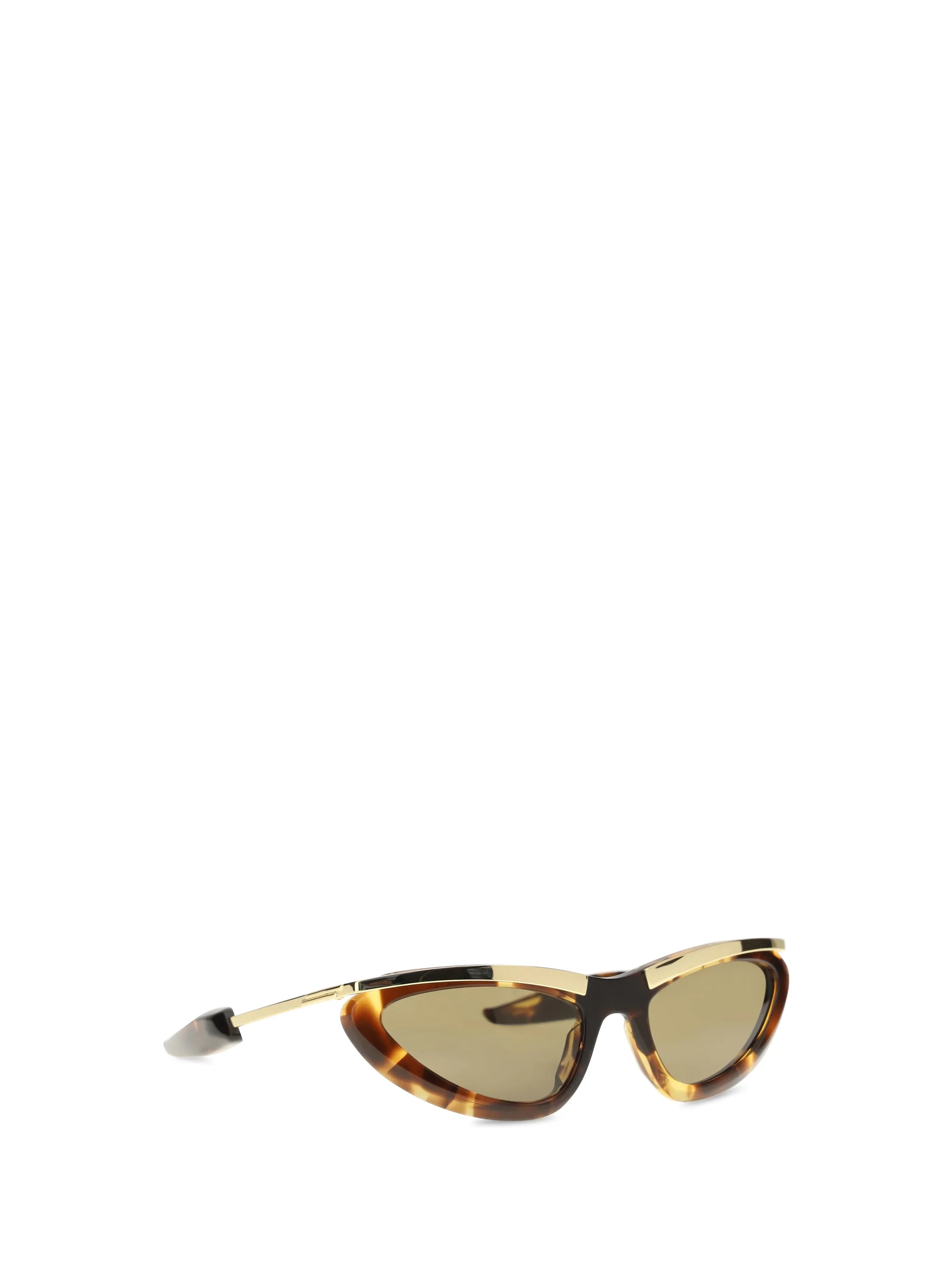 Bottega Veneta 872363V2Q30 Cat-Eye Acetate Sunglasses — Brown - 1