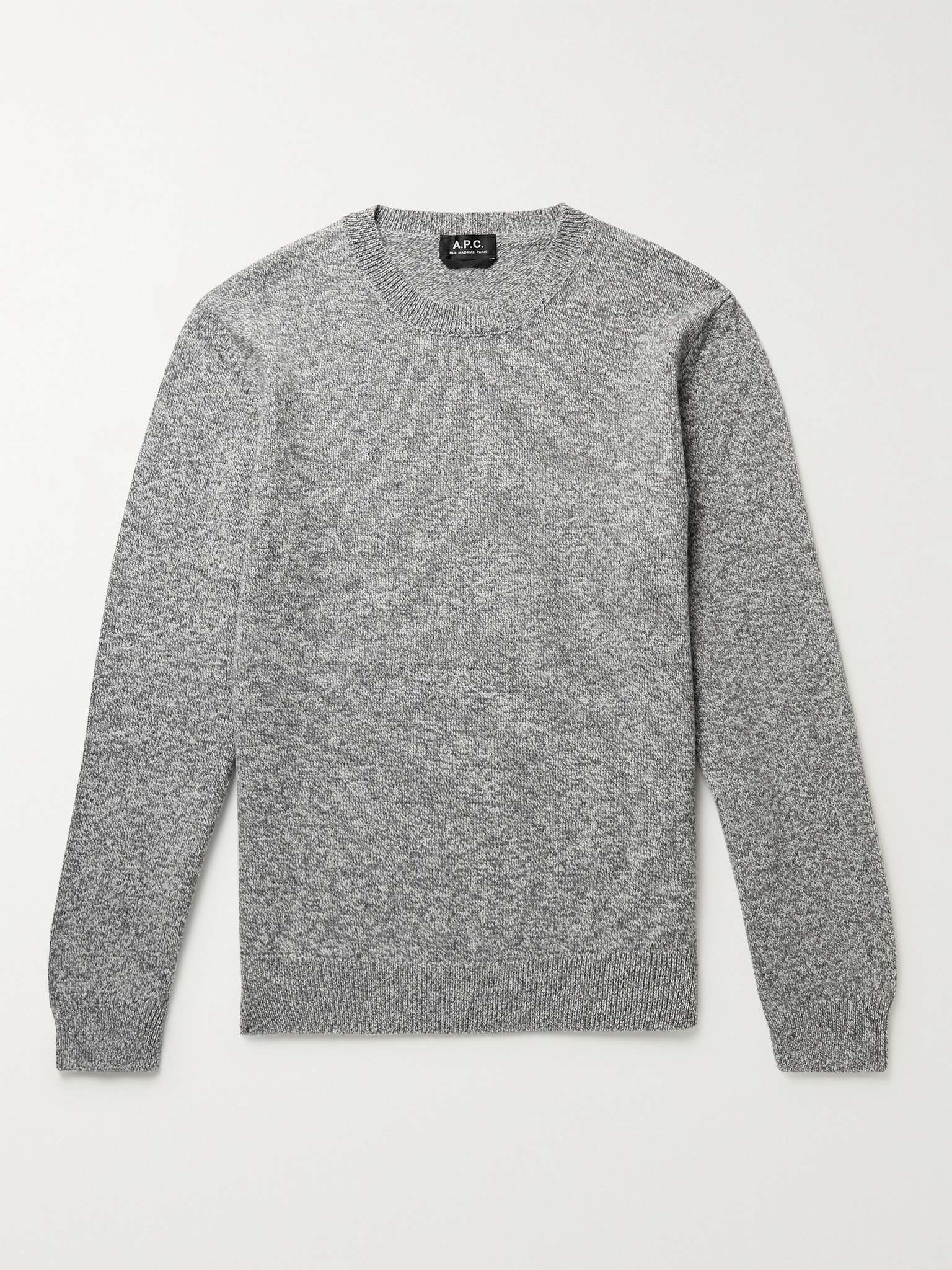 Wool and Cashmere-Blend Sweater - 1