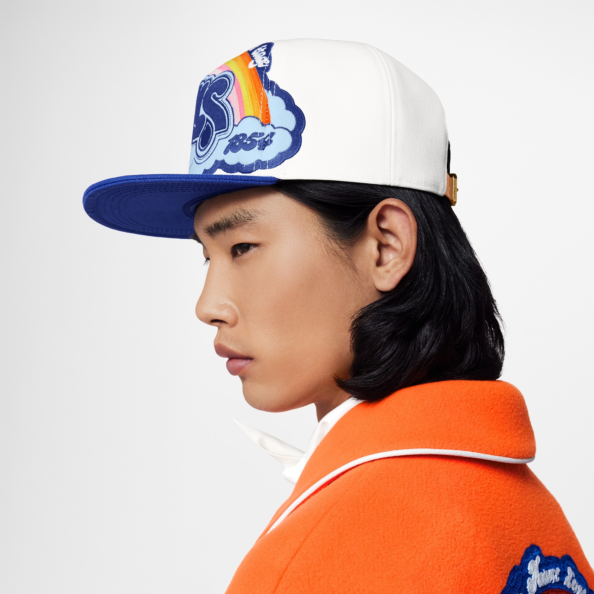 限定アイテム LOUIS VUITTON キャップレインボー Louis Vuitton Rainbow Cap | REVERSIBLE