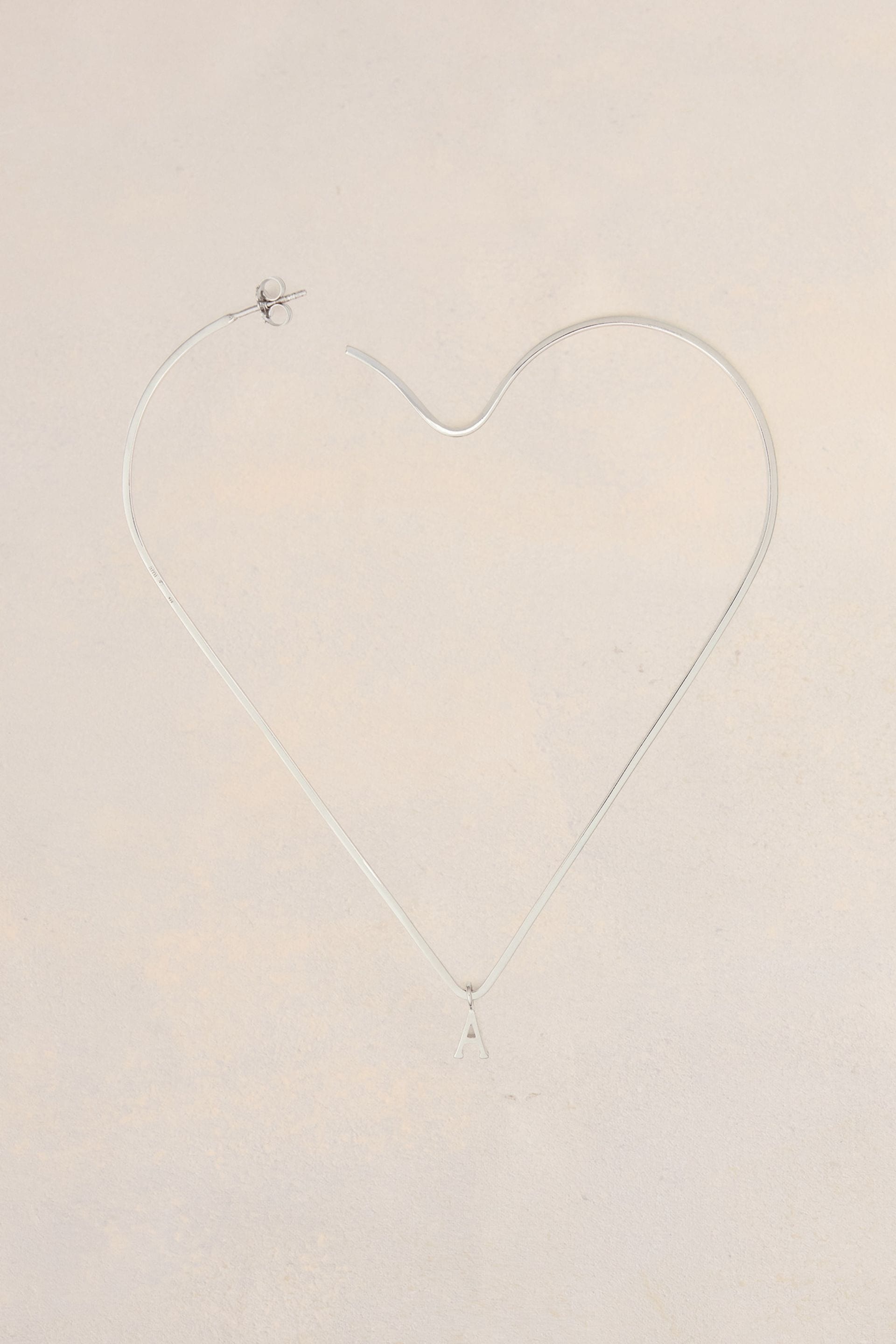 Heart Mono Earring - 2