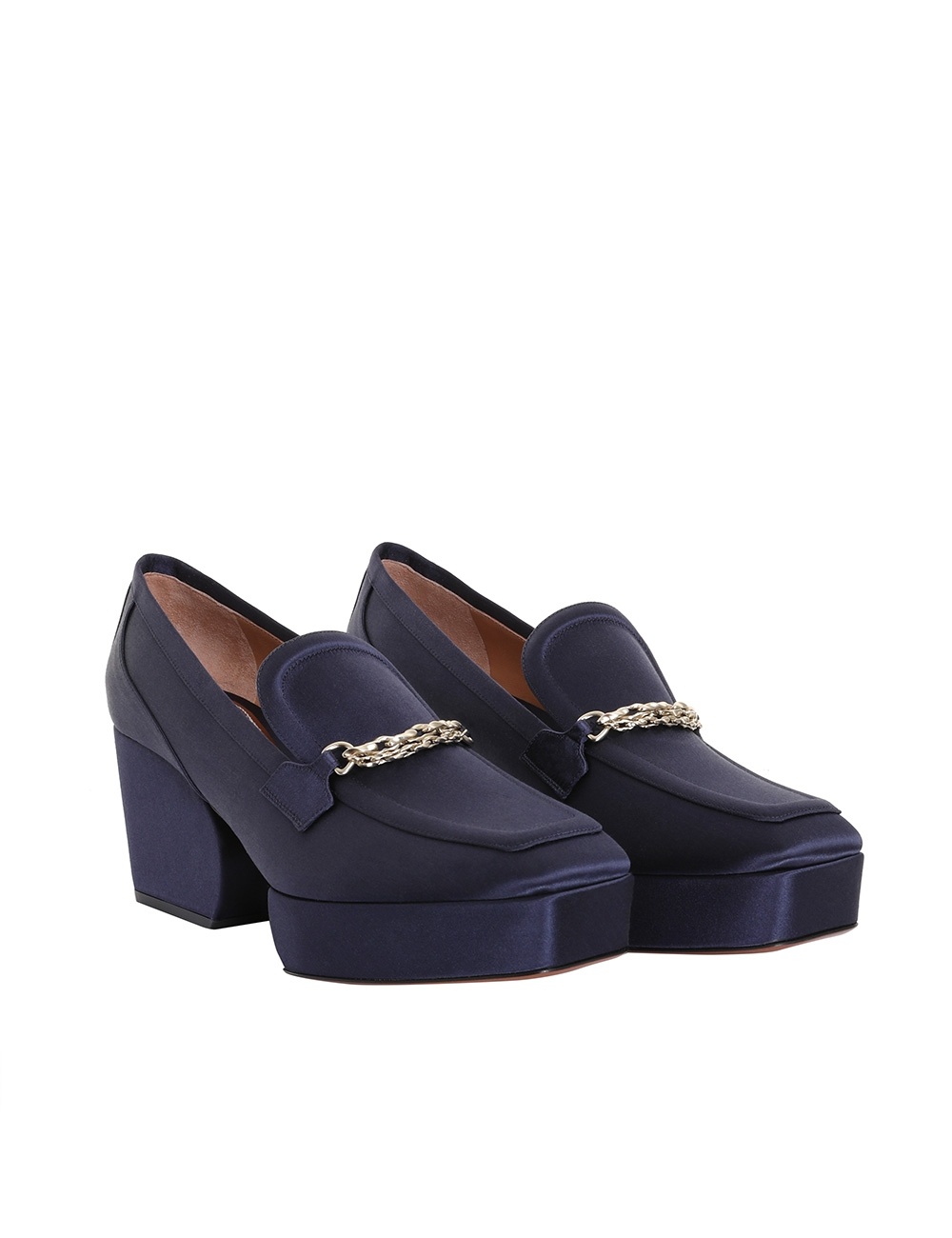 CRESCENT SATIN LOAFER - 3