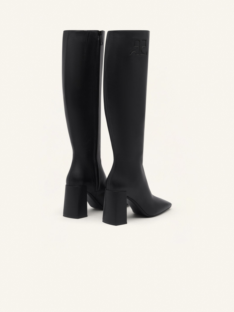 HERITAGE LEATHER KNEE BOOTS 3