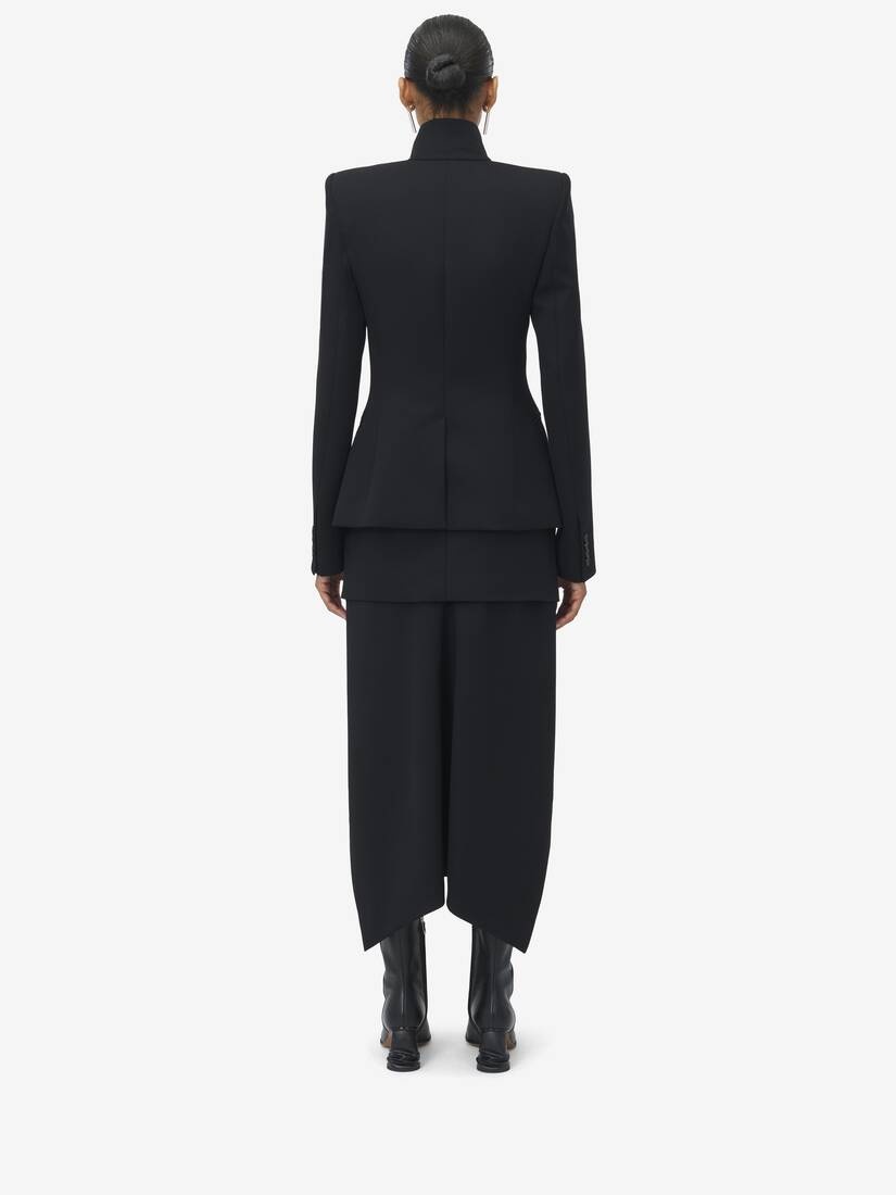 ジャケット ALEXANDER MCQUEEN TWISTED CAVALRY TWILL SPLICED JACKET Alexander McQueen TWISTED CAVALRY JACKET FOR | residenza725