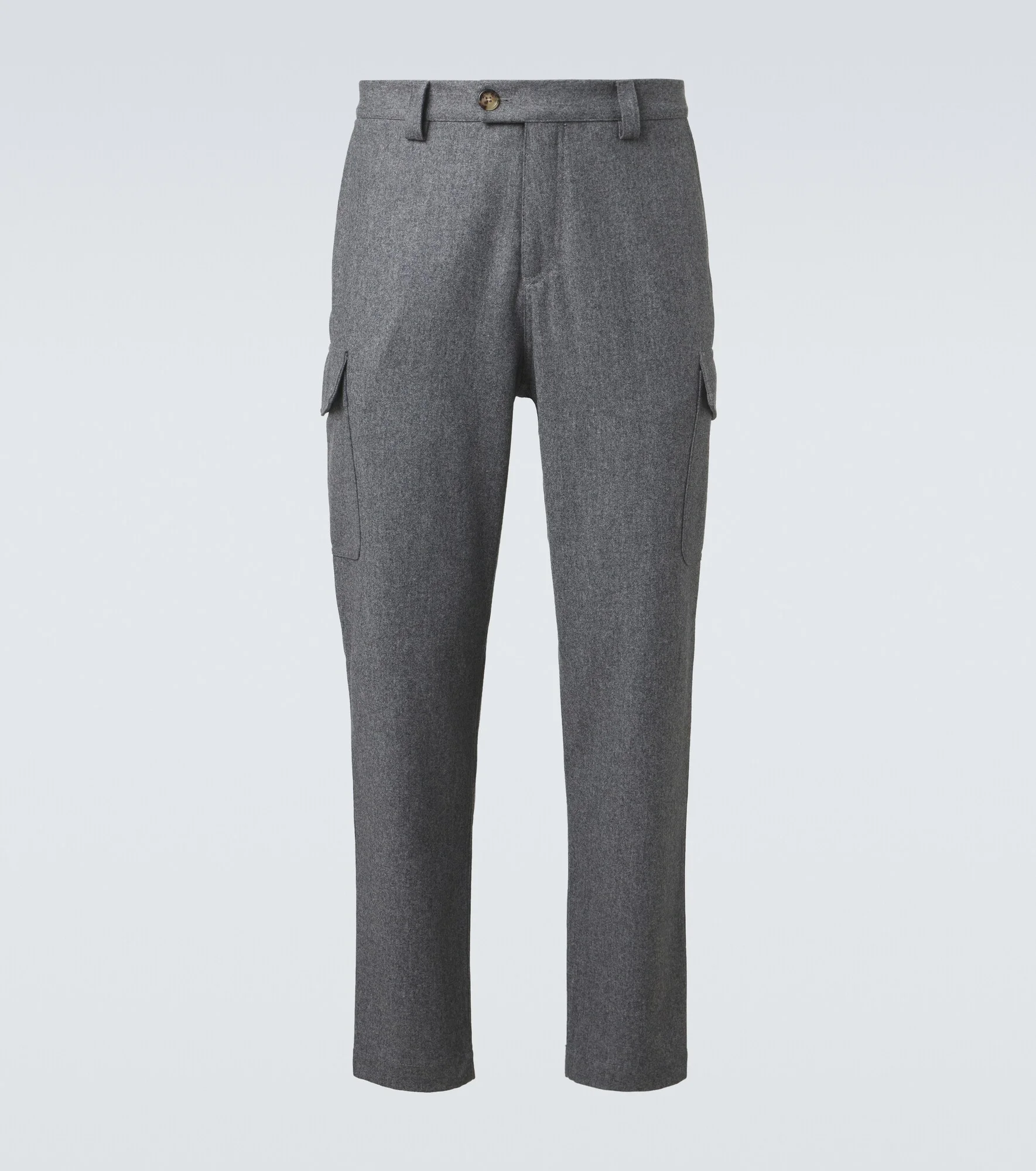 Wool tapered pants - 1