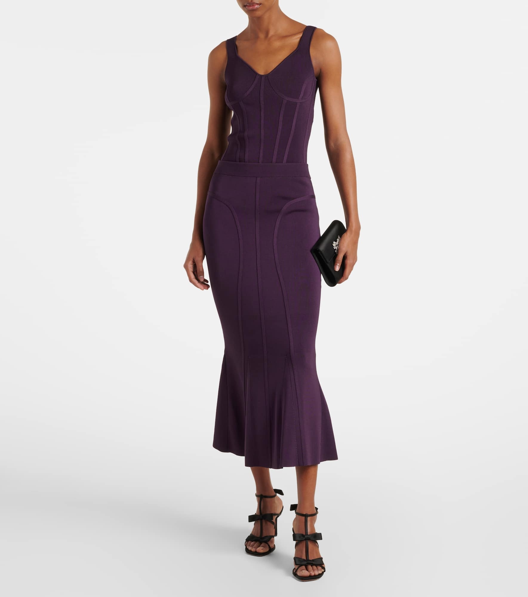 Peplum maxi skirt - 2