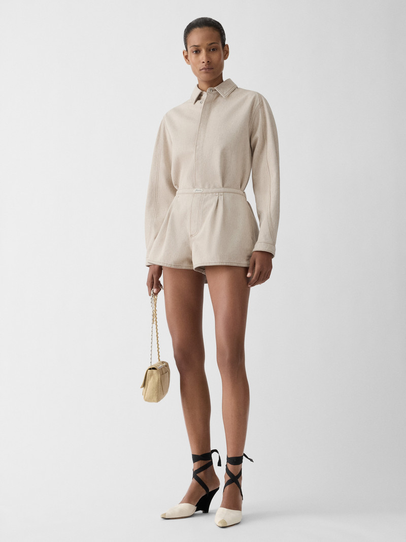 JACQUEMUS The Amelo de-Nîmes denim shorts outlook