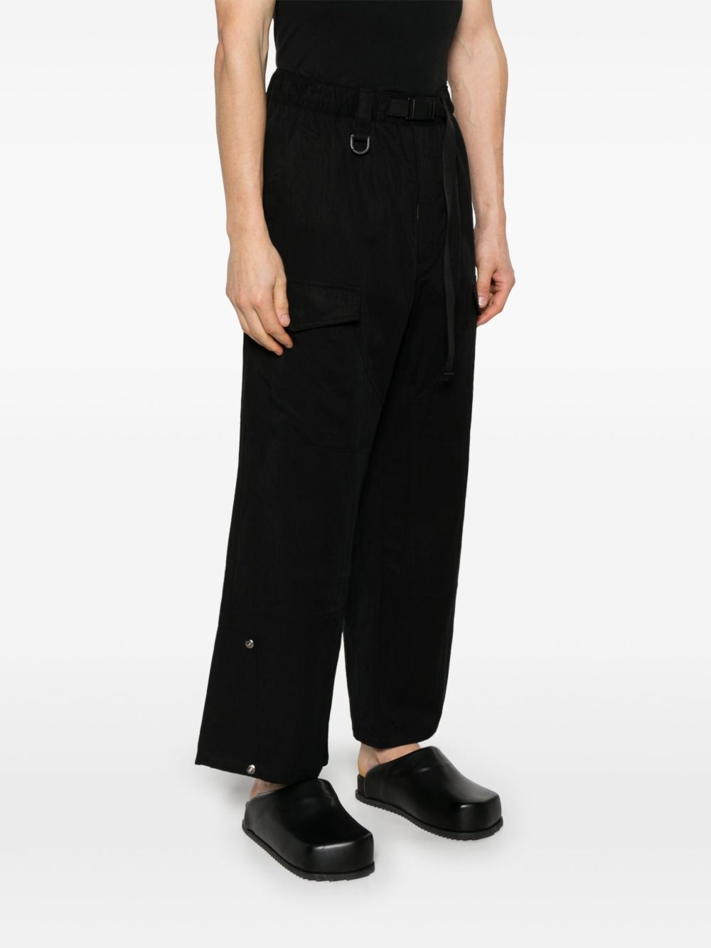twill cargo pants - 3