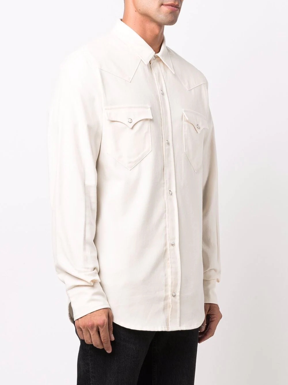 button-front shirt - 3