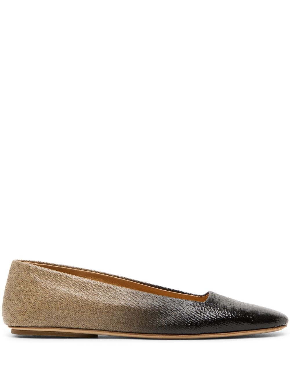 gradient ballerina shoes - 1