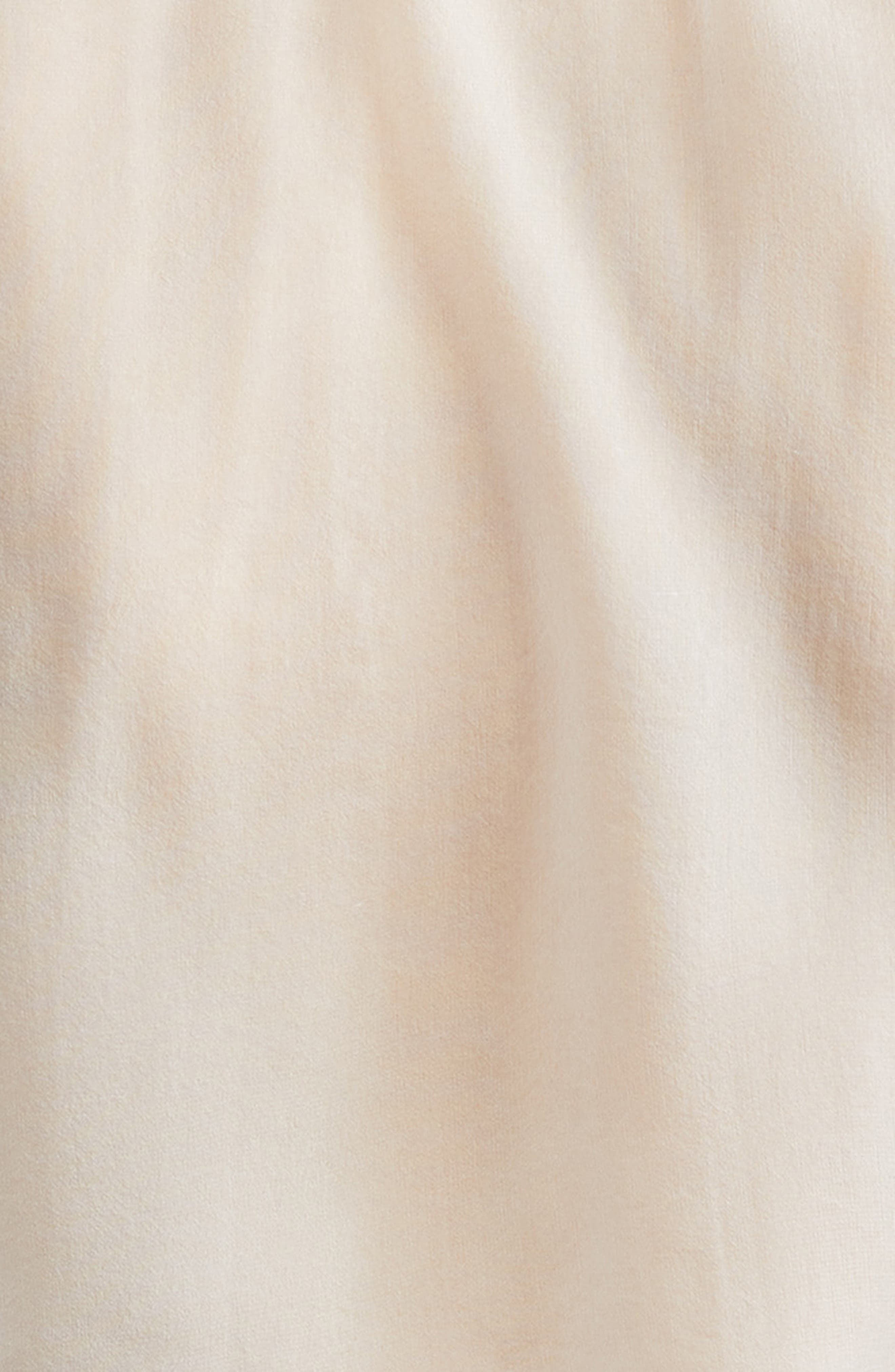 Valentino Garavani Ruffle Silk Chiffon Top in Ivory at Nordstrom - 7