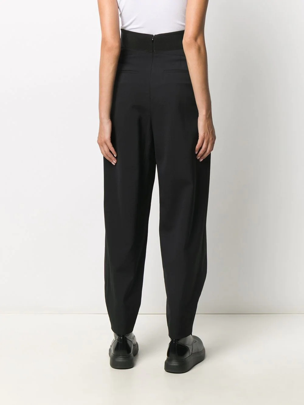 high-waisted trousers - 4