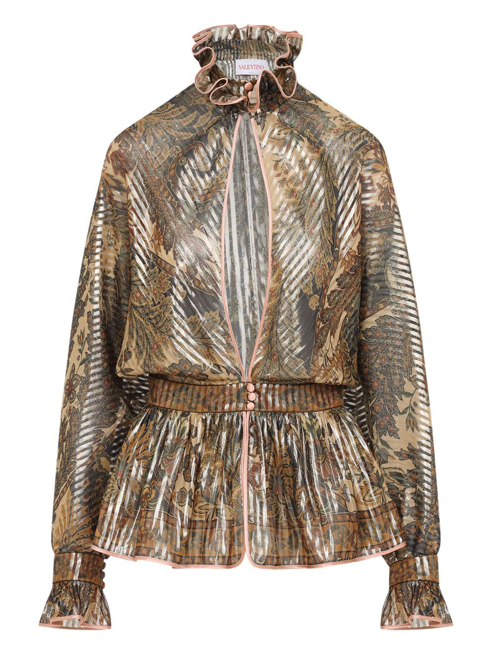Voyage Imaginaire-print shirt - 1