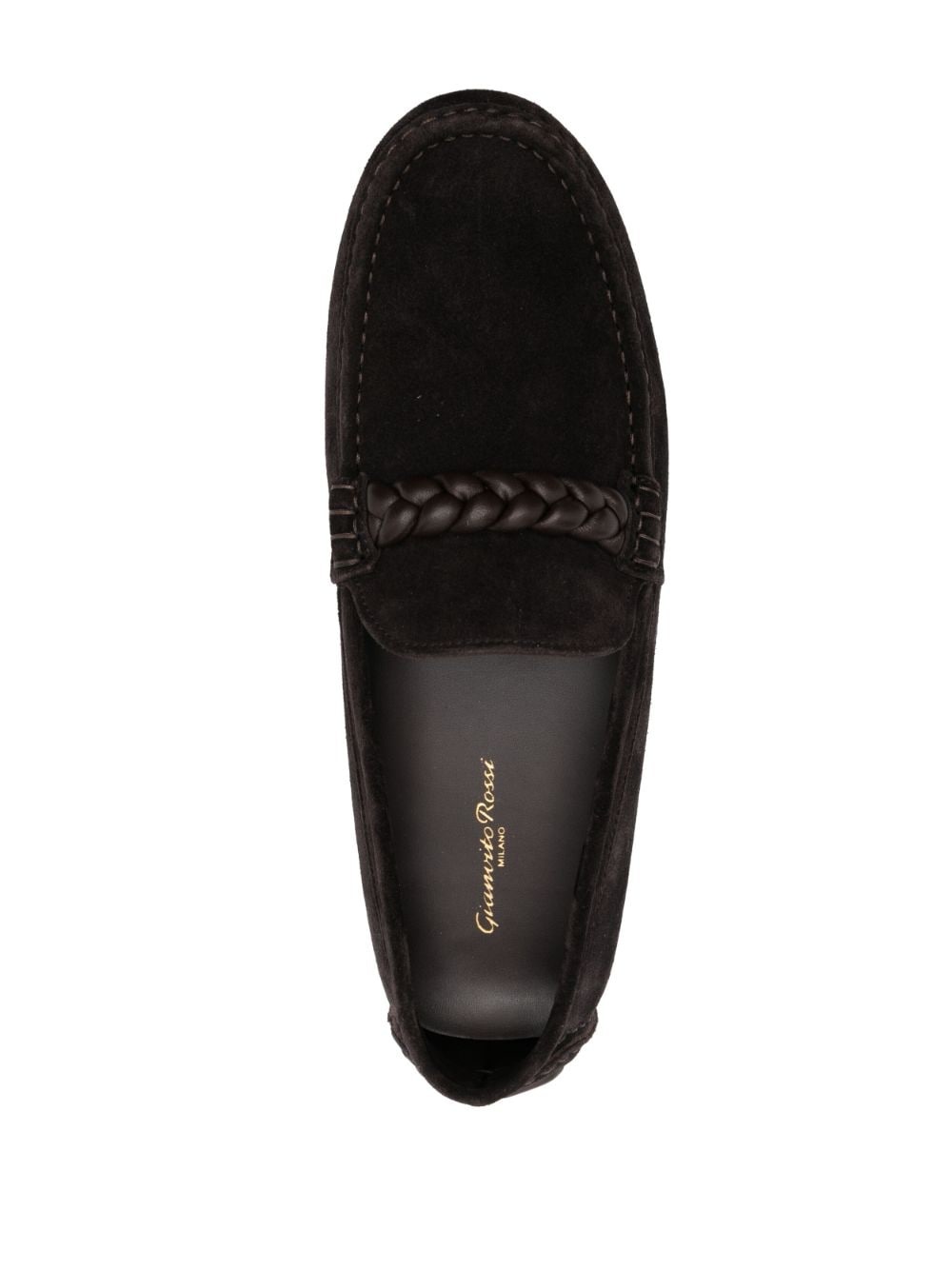 Massimo braid-detail loafers - 4