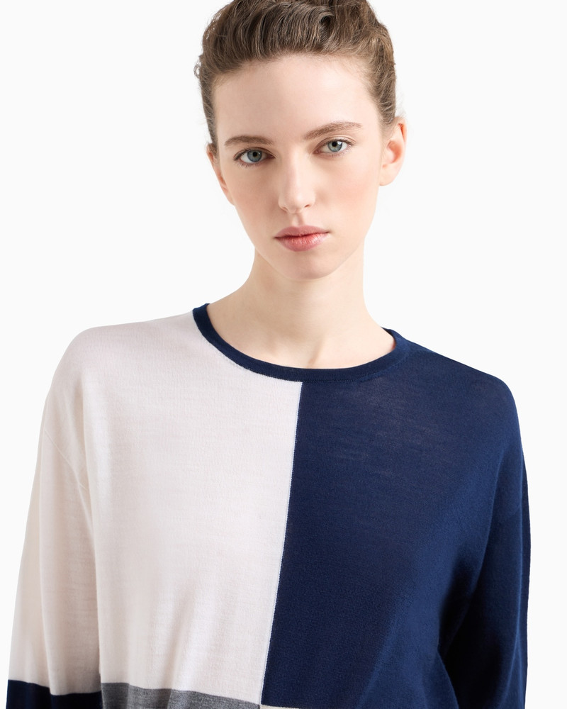 ICON WOOL JUMPER WITH INTARSIA 5