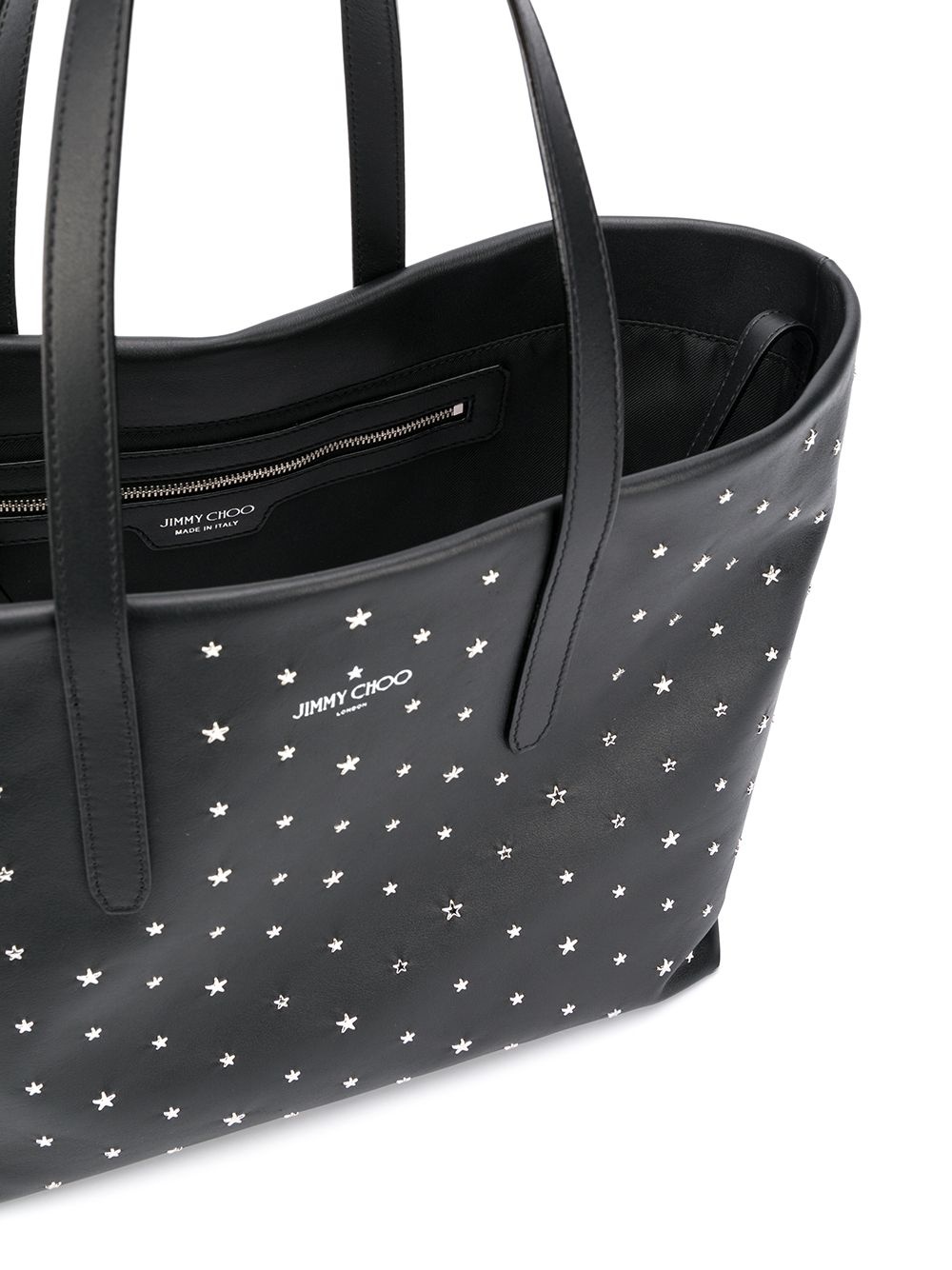 star-stud embellished tote bag - 5